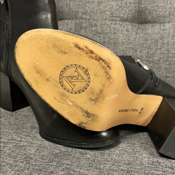 Adrienne Vittadini Bonsai booties, 6M, Black - Picture 4 of 9